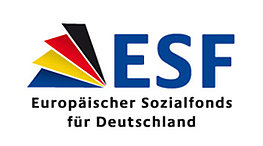 Logo ESF Europäischer Sozialfonds für Deutschland